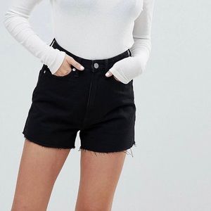 High waisted mom shorts